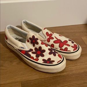 Flower Power Slip On Vans